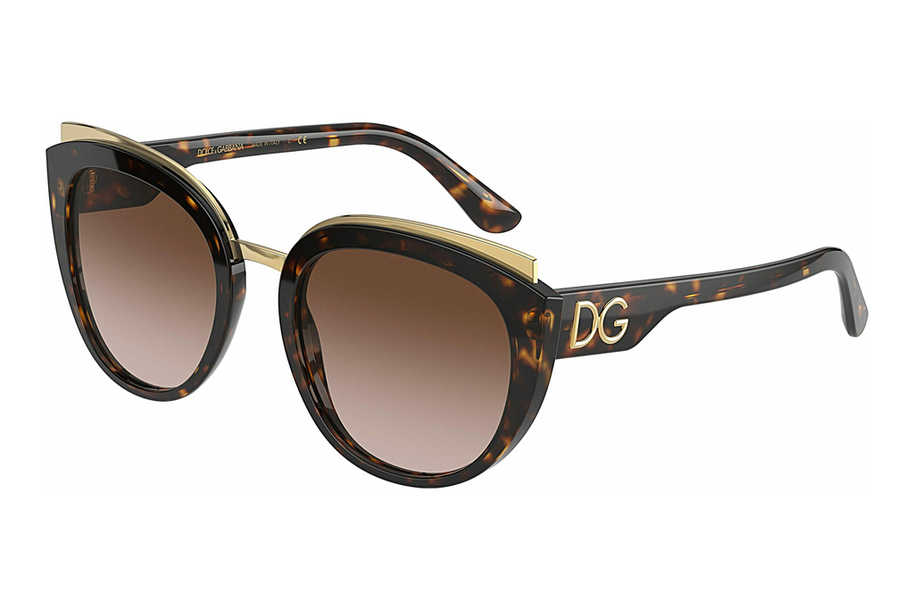 Dolce & Gabbana   DG4383 502/13 Brown Gradient Dark BrownHavana
