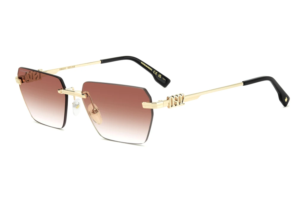 Dsquared2   D2 0102/S J5G/17 ORANGE SHADEDGOLD