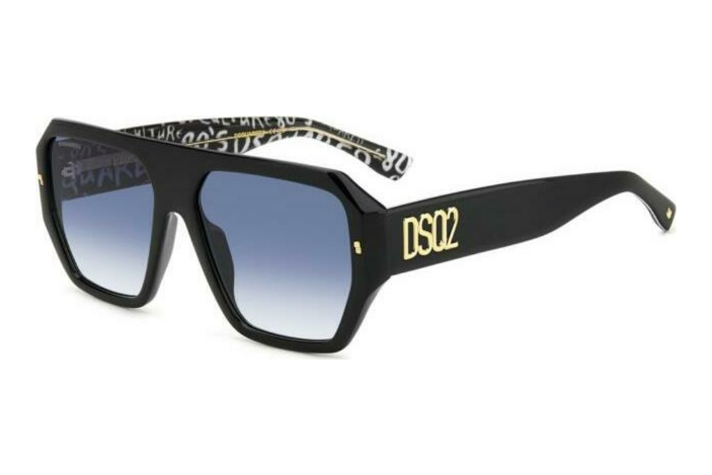 Dsquared2   D2 0128/S TAY/08 BLACK PATTERN WHITE