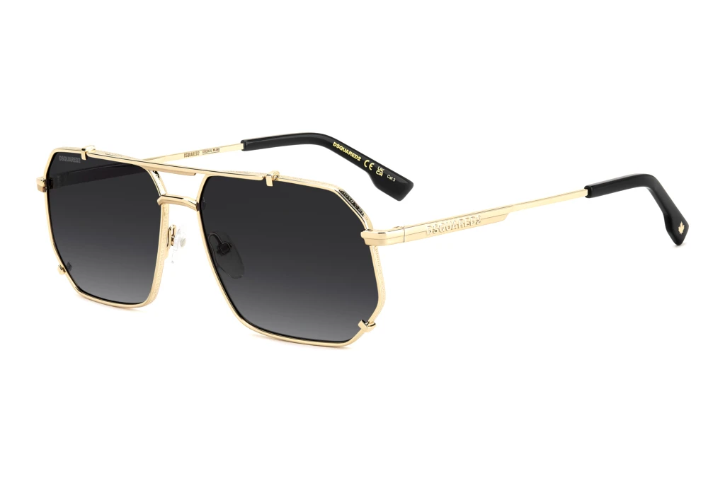 Dsquared2   D2 0175/S 000/9O DARK GREY SHADEDGOLD