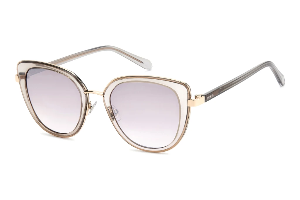 Fossil   FOS 2158/G/S 22C/NQ BROWN SM SILVERKRISTALL