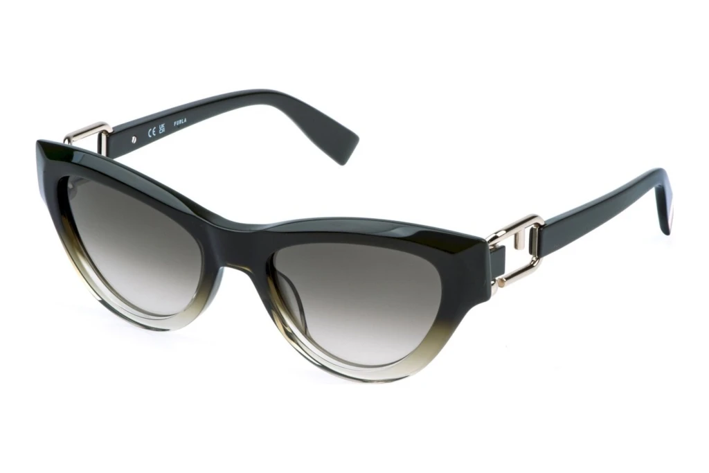 Furla   SFU982 07C7 GREEN GRADIENTSHINY OLIVE GREEN GRAD.CRYSTAL