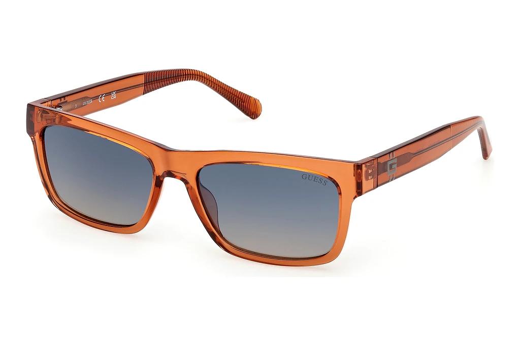 Guess   GU00221 42X blau verspiegeltGlänzend Dunkel Orange