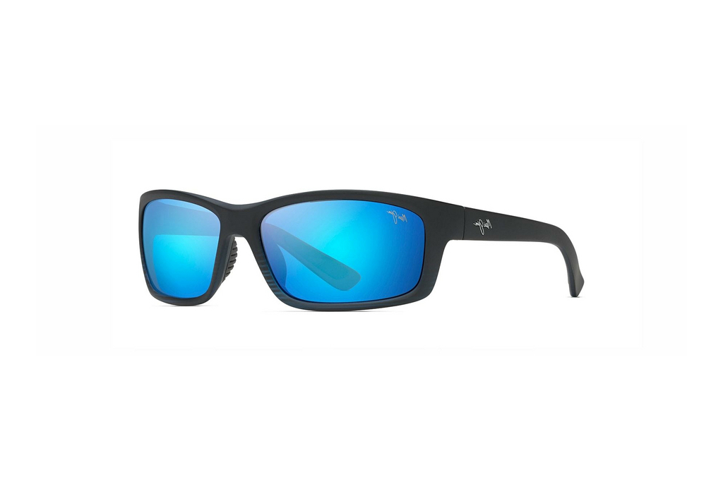 Maui Jim   Kanaio Coast B766-08C Blue HawaiiMatte Trans. Blue Black Stripe