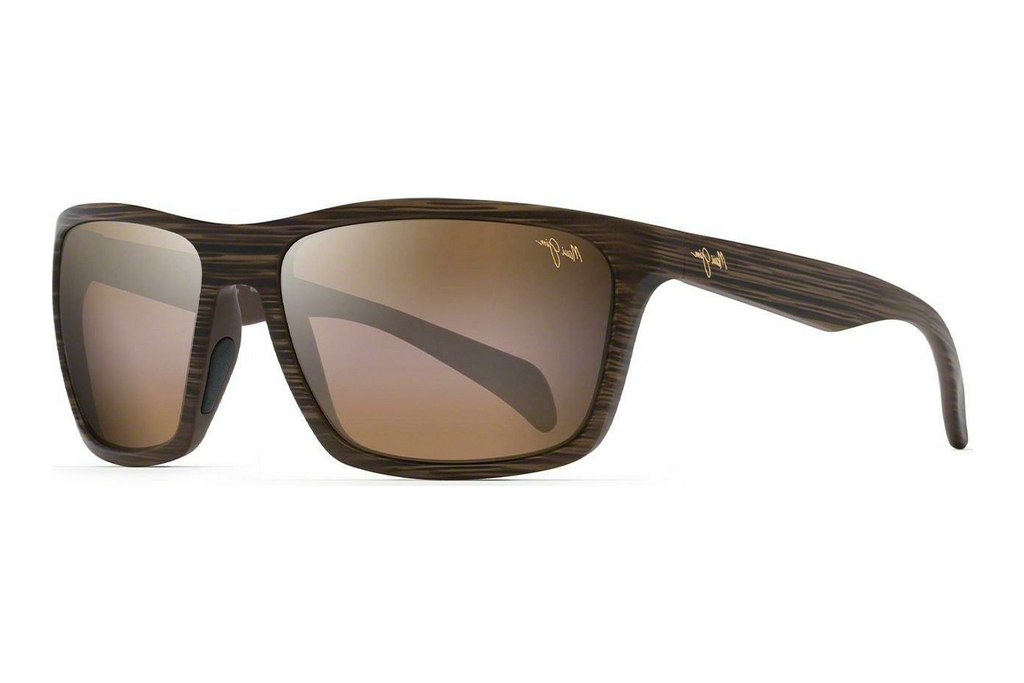 Maui Jim   Makoa H804-25W HCL® BronzeMatte Brown Wood Grain