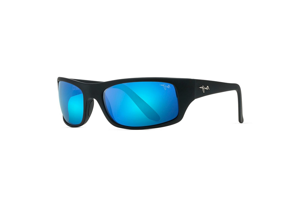 Maui Jim   Peahi B202-2M Blue HawaiiBlack Matte Rubber