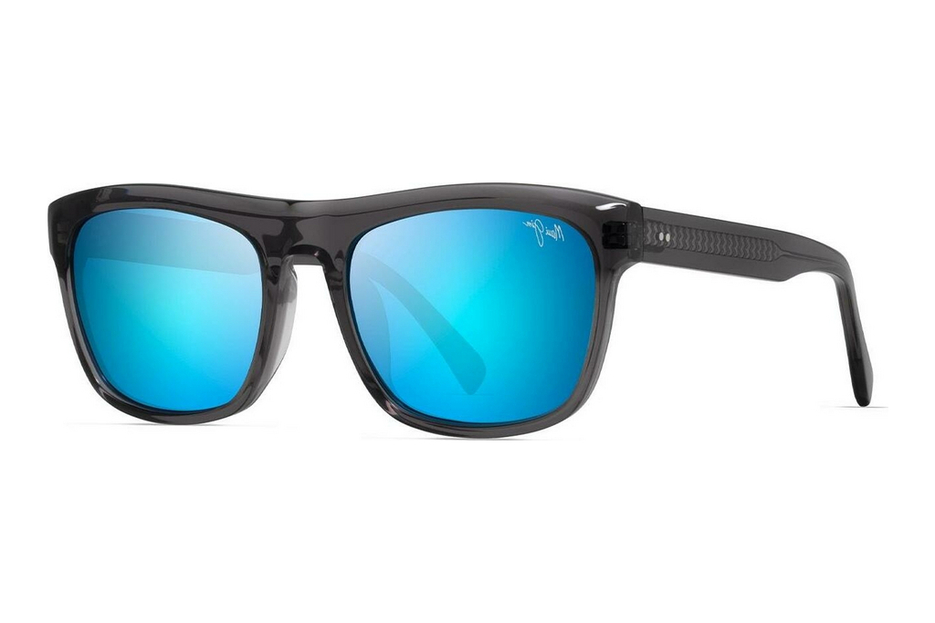 Maui Jim   S-Turns B872-14 Blue HawaiiDark Translucent Grey