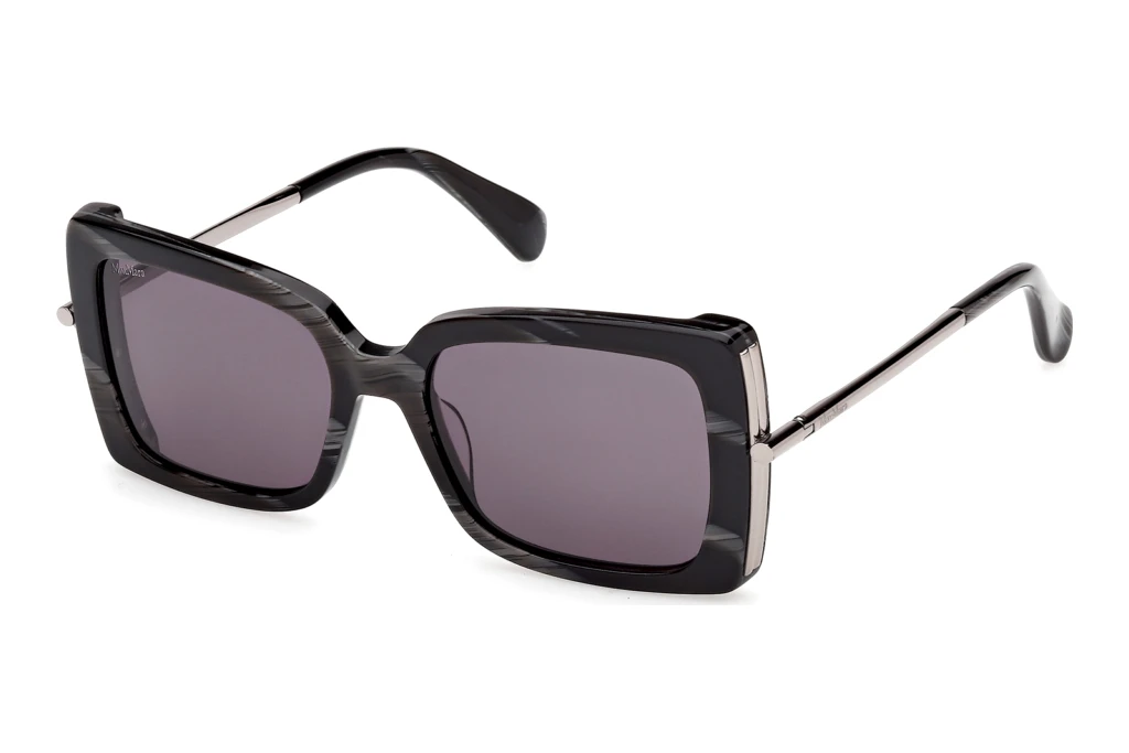 Max Mara   MM0166 63A grauSchwarz Horn