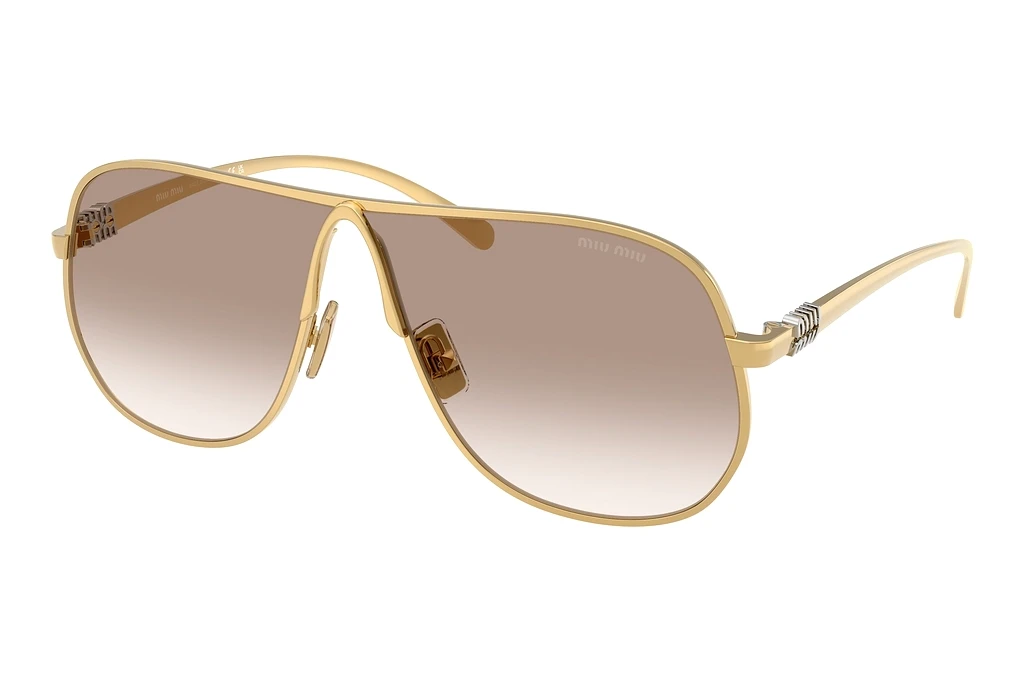 Miu Miu   MU A56S 5AK90L Clear Gradient BrownGold