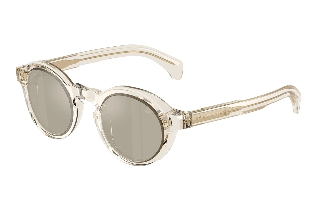 Moncler   ME6012 30035A Mirror Brown GoldTransparent Shiny Butter