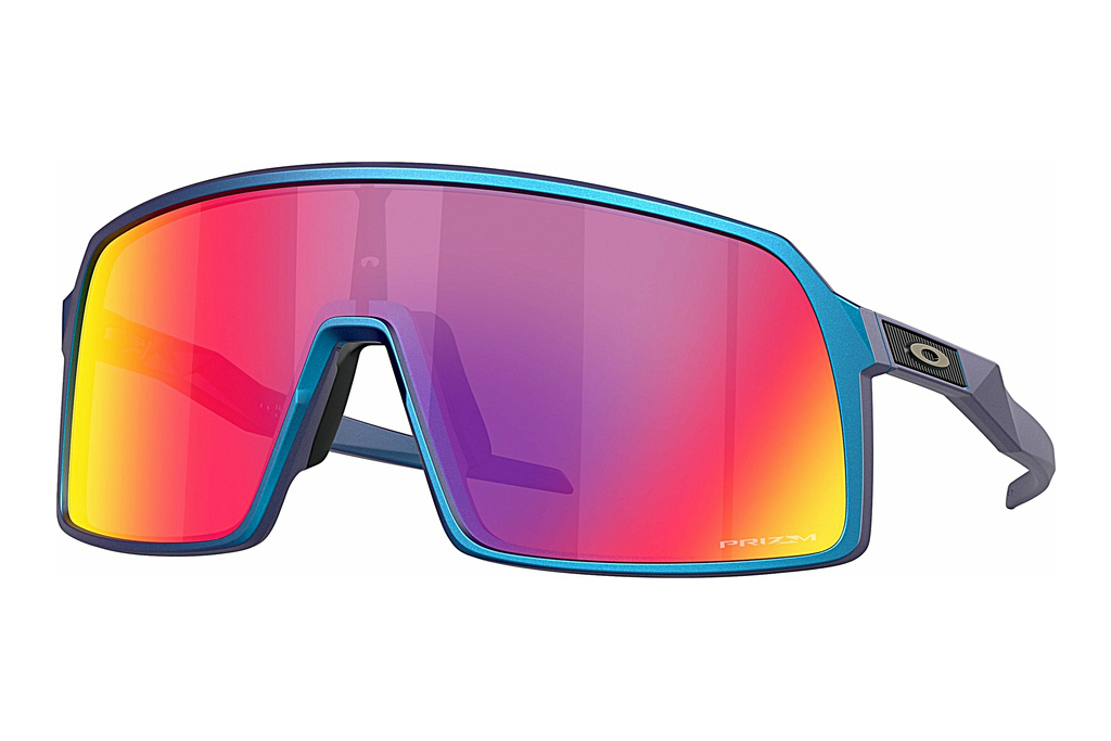 Oakley   OO9406 9406C1 Prizm RoadMatte Cyan/Blue Colorshift