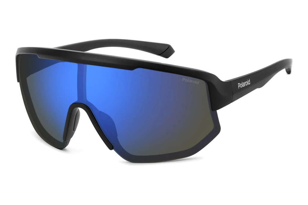 Polaroid   PLD 7047/S 0VK/5X BLUE MIRROR POLARIZEDSCHWARZ