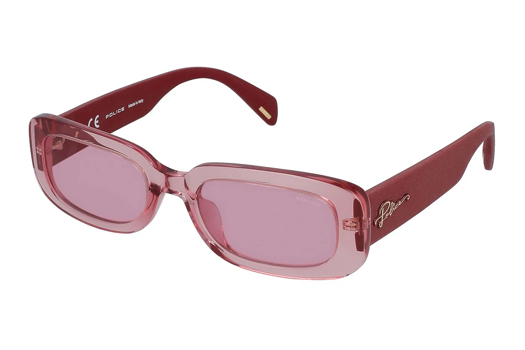 Police   SPLA17 0776 PINKSHINY TRANSPARENT PINK