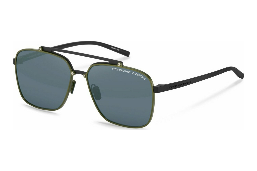 Porsche Design   P8937 E267 BLUE/MIRROR SILVEROlive/black