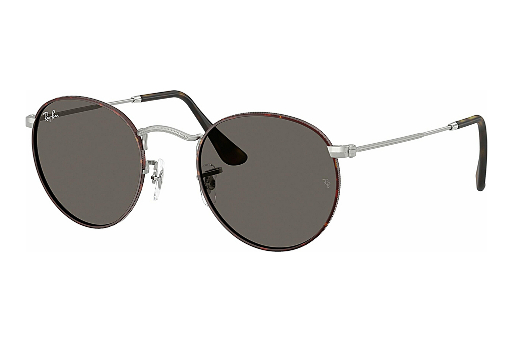 Ray-Ban   RB3447 9277B1 Dark GreyMatte Havana On Matte Silver