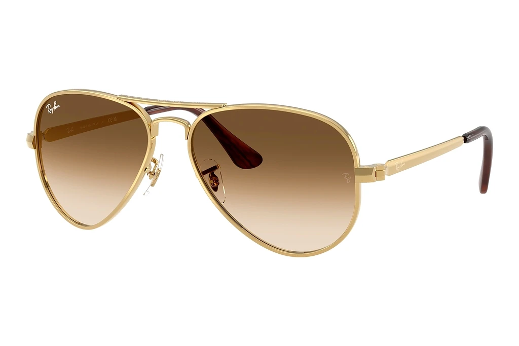Ray-Ban   RB3925 001/51 Clear Gradient BrownArista Gold