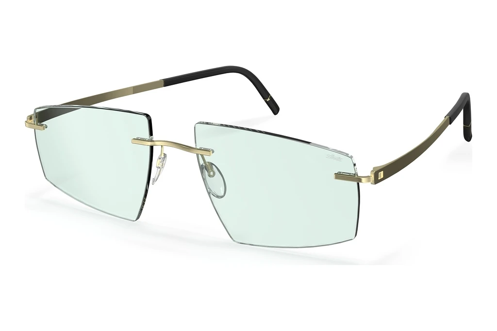 Silhouette   8747 8540 tealMat Gold