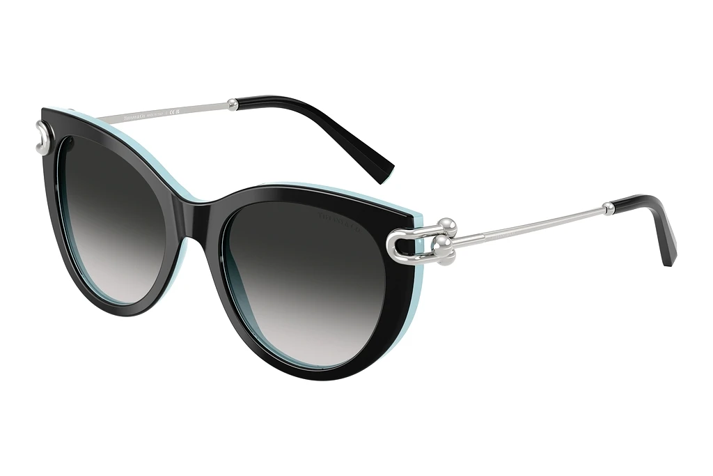 Tiffany   TF4232 80553C Grey GradientBlack On Tiffany Blue