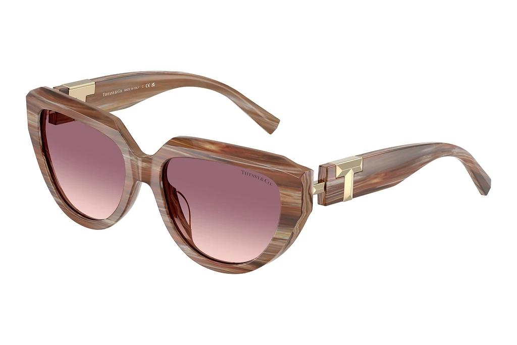 Tiffany   TF4238U 84358D Pink Gradient VioletStriped Topaz