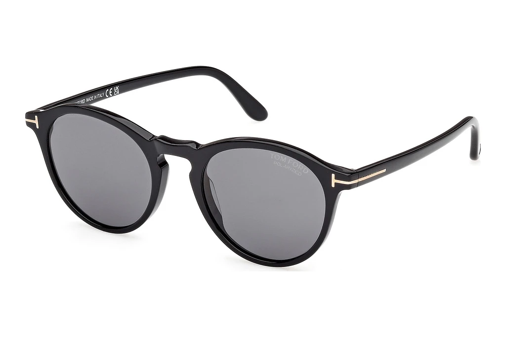 Tom Ford   FT0904 01D grau polarisierendGlänzend Schwarz
