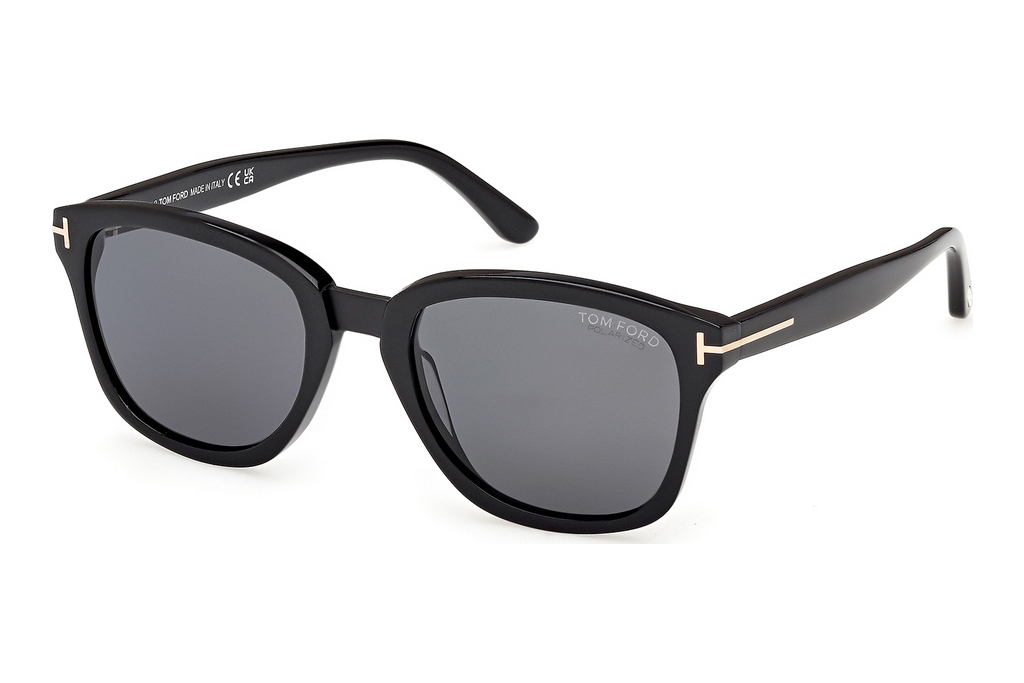 Tom Ford   FT1213 01D grau polarisierendGlänzend Schwarz