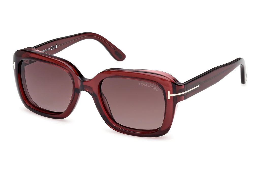 Tom Ford   FT1283 69T bordeaux verlaufendBordeaux Glänzend