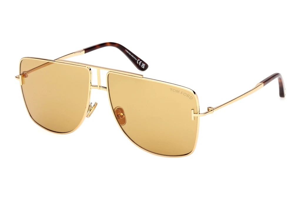 Tom Ford   FT1307 30E braunGlänzend Tiefgold
