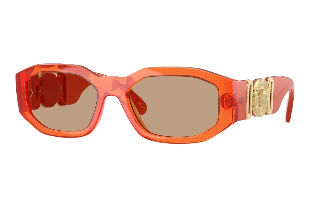 Versace   VE4361 552763 Light BrownTransparent Papaya