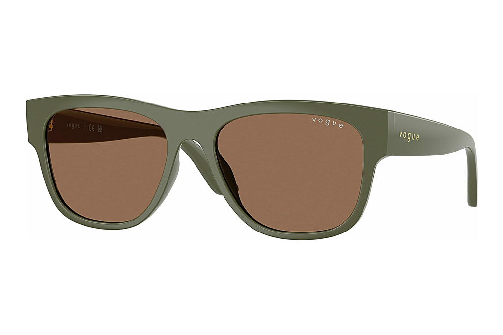 Vogue Eyewear   VJ2030 318573 Dark BrownFull Army Green