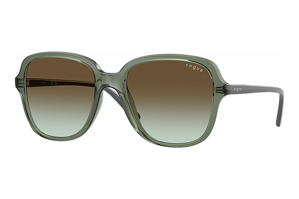 Vogue Eyewear   VO5601S 3086E8 Green GradientTransparent Mallard Green