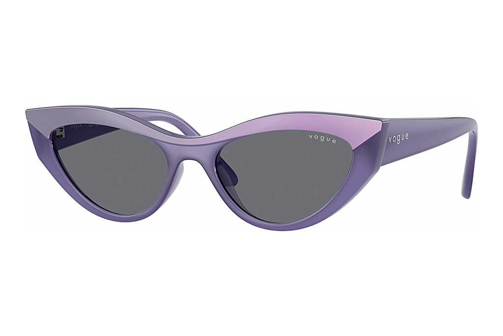 Vogue Eyewear   VO5637SU 3219/1 Dark Violet/GreyTop Violet/Opal Violet