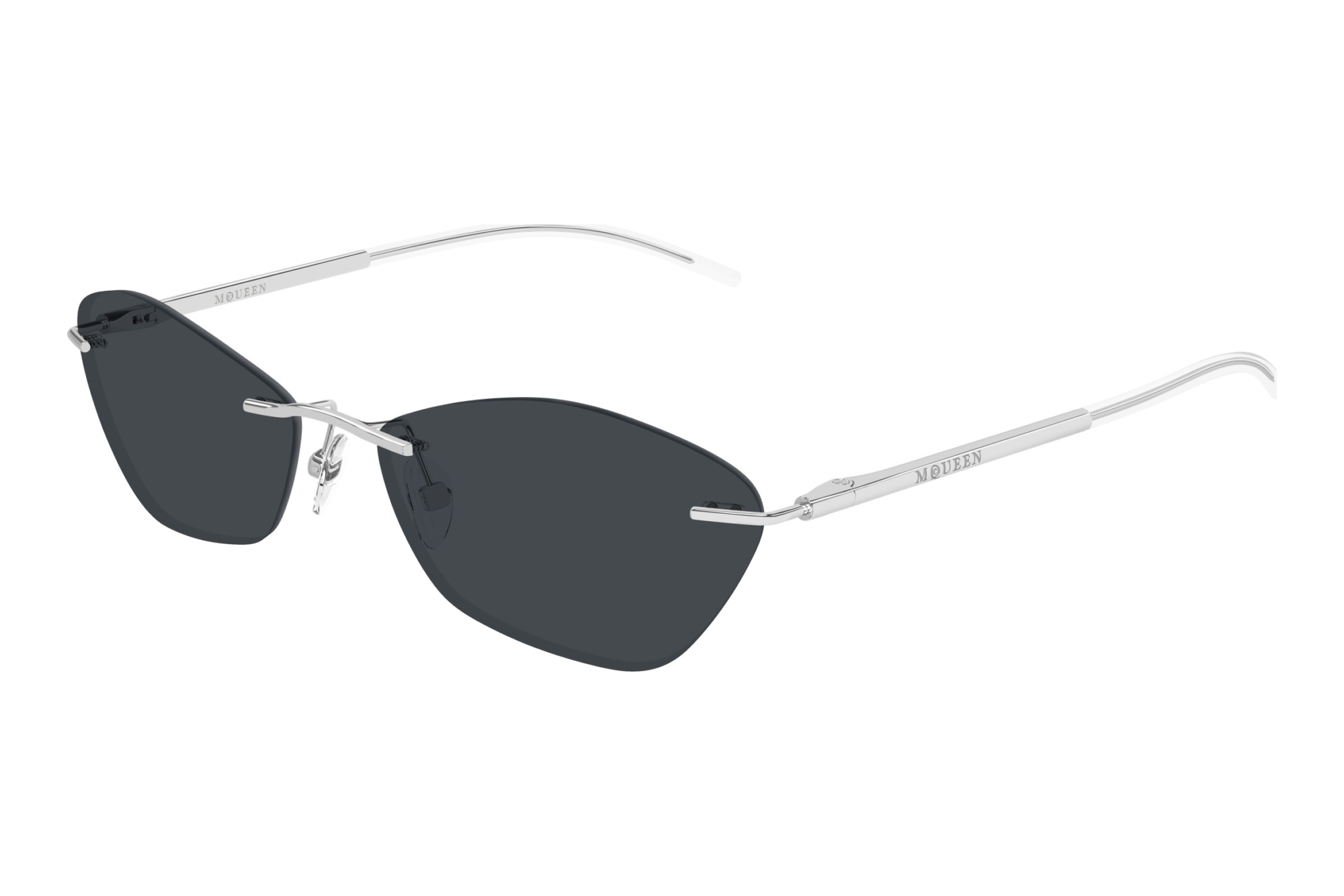 Alexander McQueen   AM0525S 001 SILVER