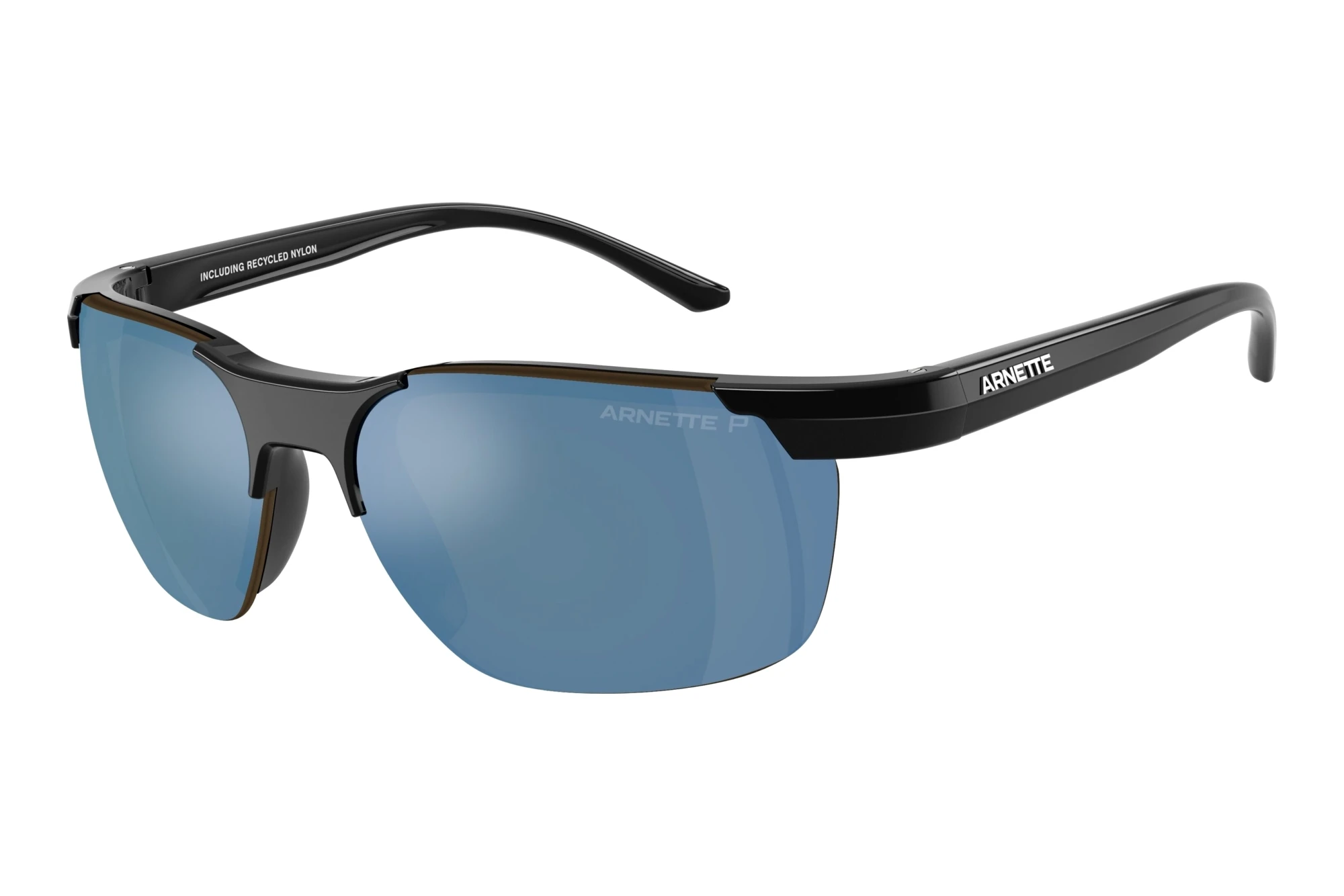 Arnette   AN4370 290022 Mirror Water PolarizedRecycled Black