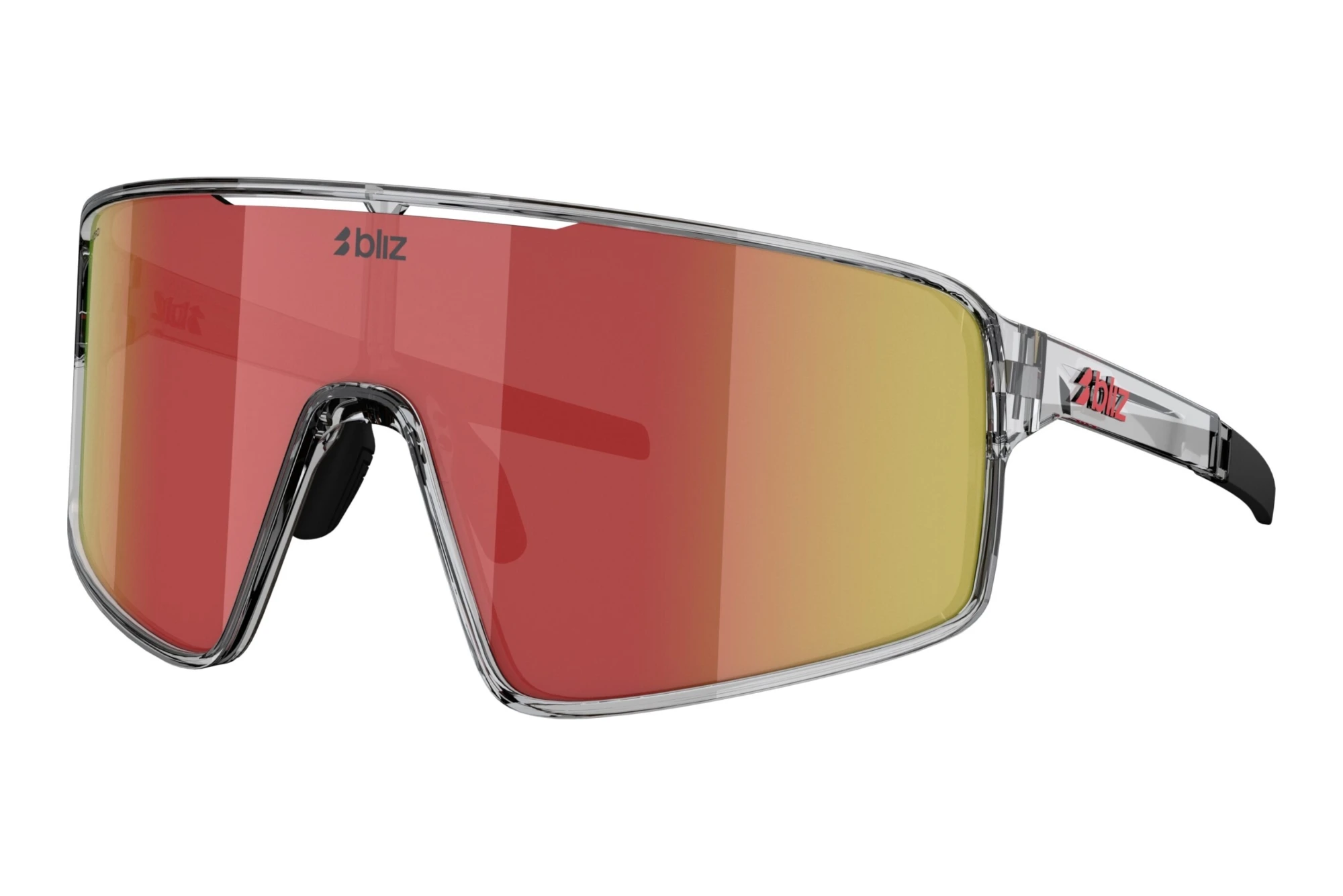 Bliz   ZB7015 701518 RedTransparent Dark Grey