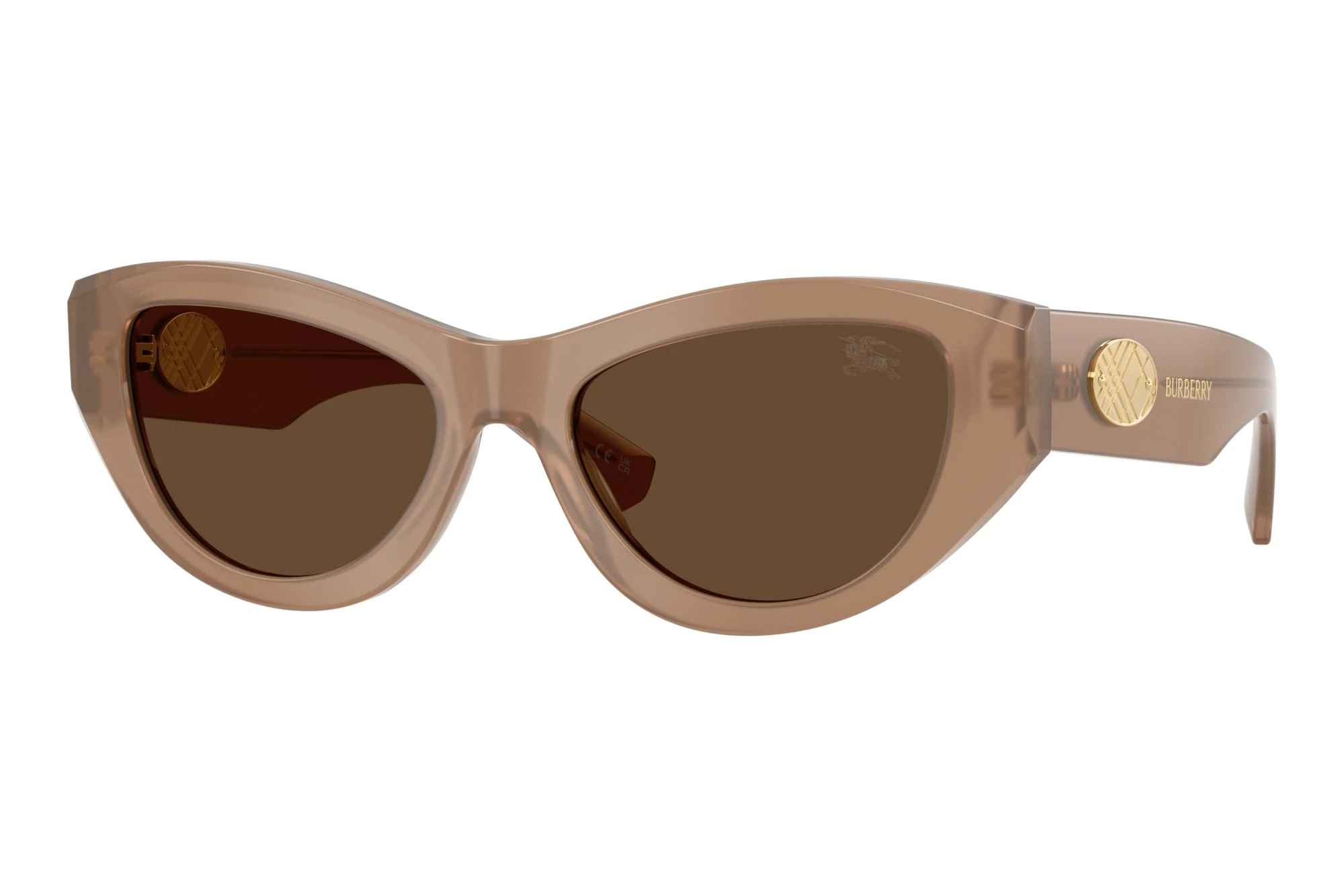 Burberry   BE4502 425873 Dark BrownBeige