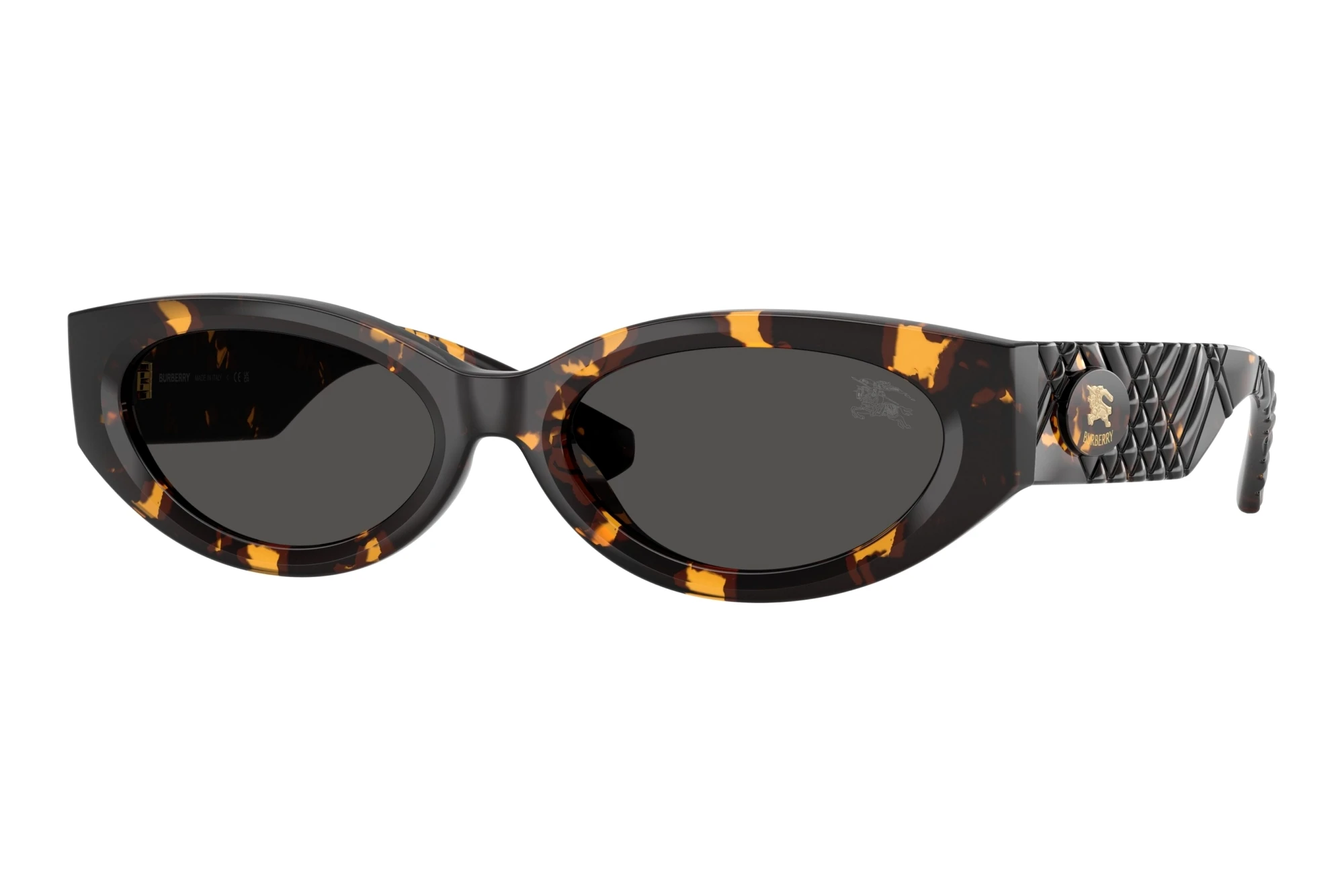 Burberry   BE4505U 410687 Dark GreyYellow Havana