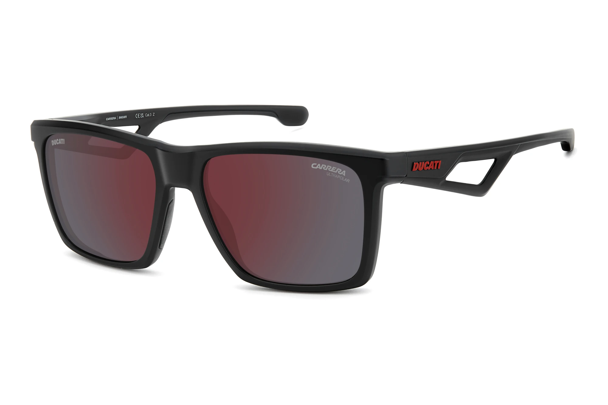 Carrera   CARDUC 069/S 003/H4 RED MIRROR PZ HIGHTCONTRAST ARMATTE BLACK