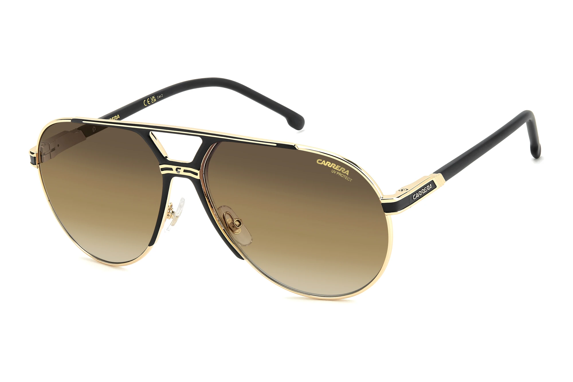 Carrera   CARRERA 1089/S I46/N4 BROWN SHADED BRICKMATTE BLACK GOLD