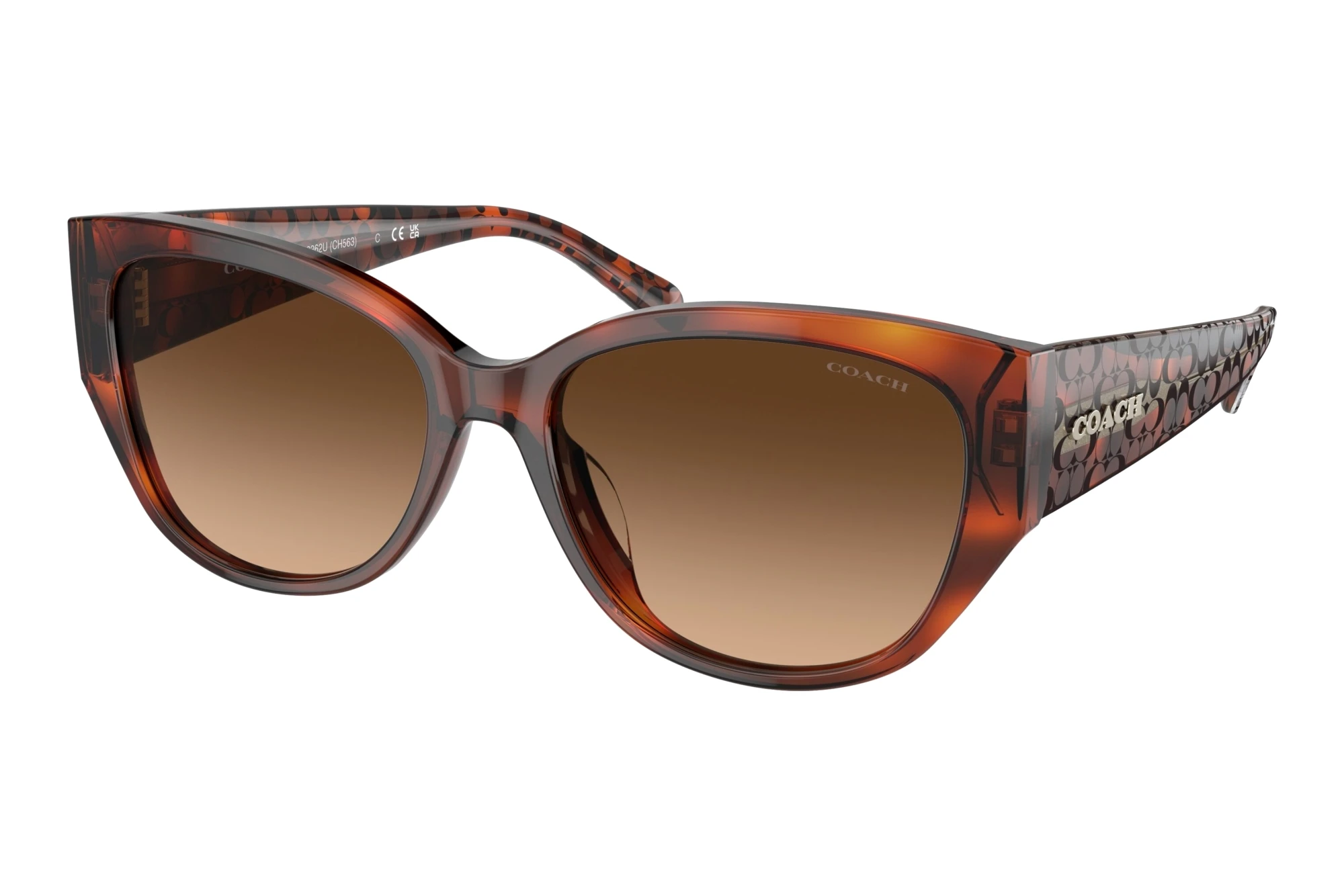 Coach   HC8362U 574174 Brown GradientCaramel Tortoise