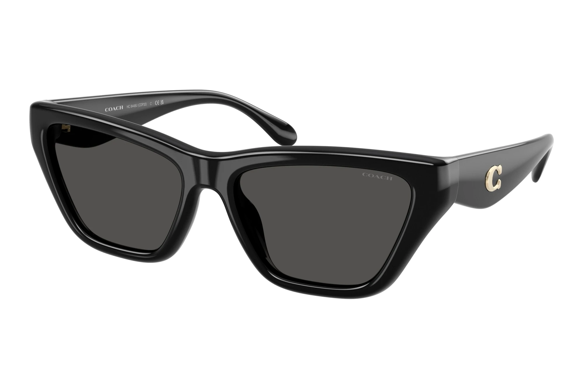 Coach   HC8449U 500287 Grey SolidBlack