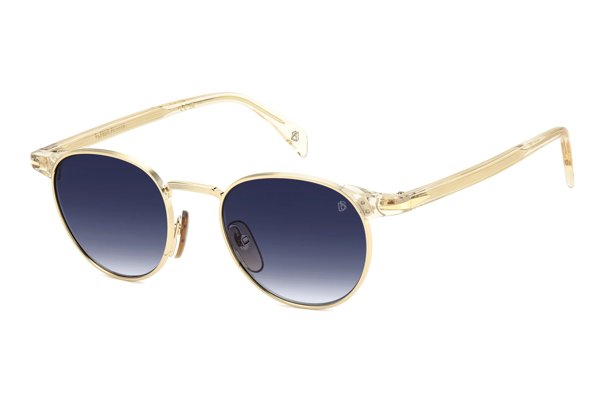 David Beckham   DB 1223/S DYG/08 BLUE SHADEDGOLD YELLOW