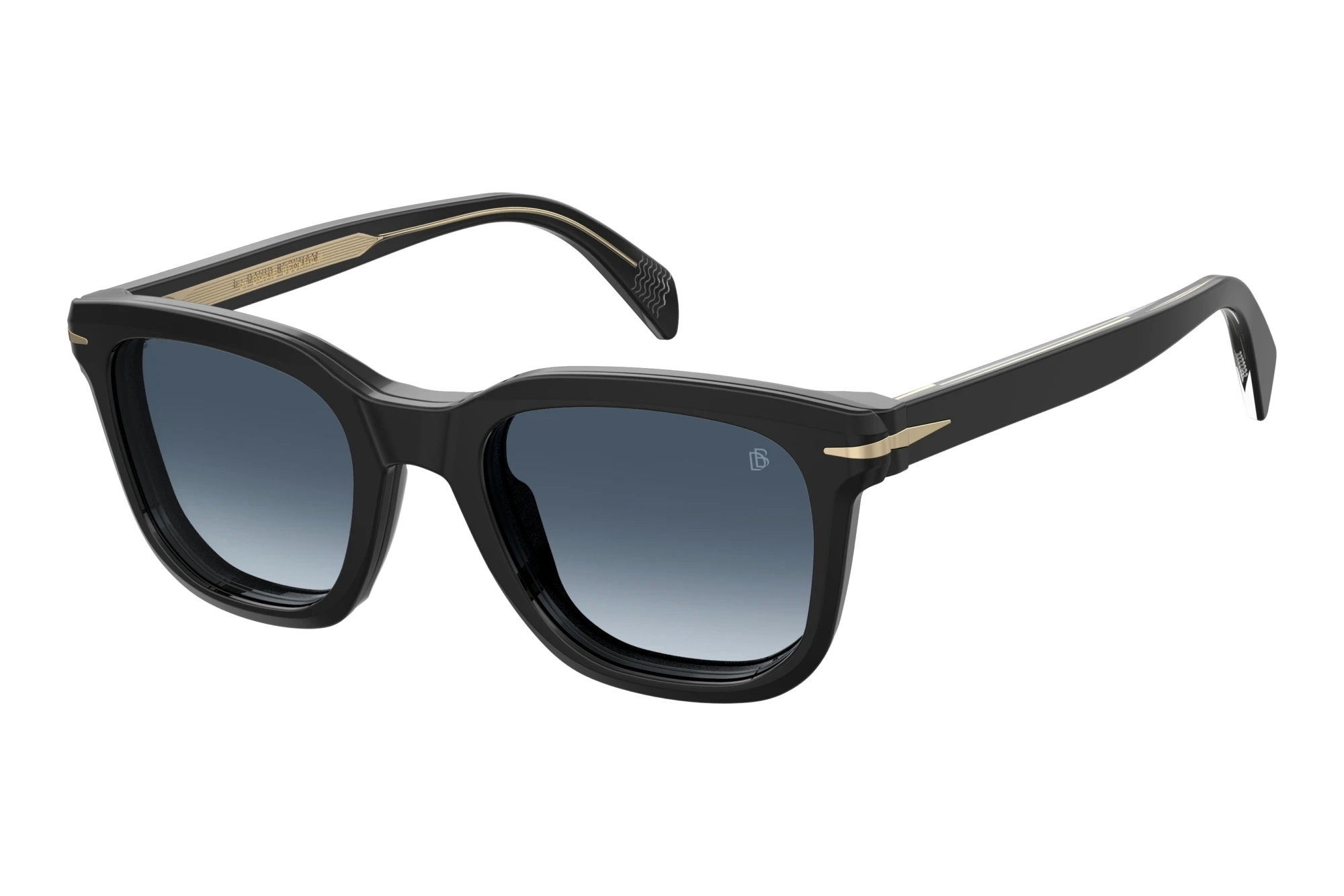 David Beckham   DB 7043/CS 2M2/Z7 BLUE SHADED POLARIZEDBLACK GOLD
