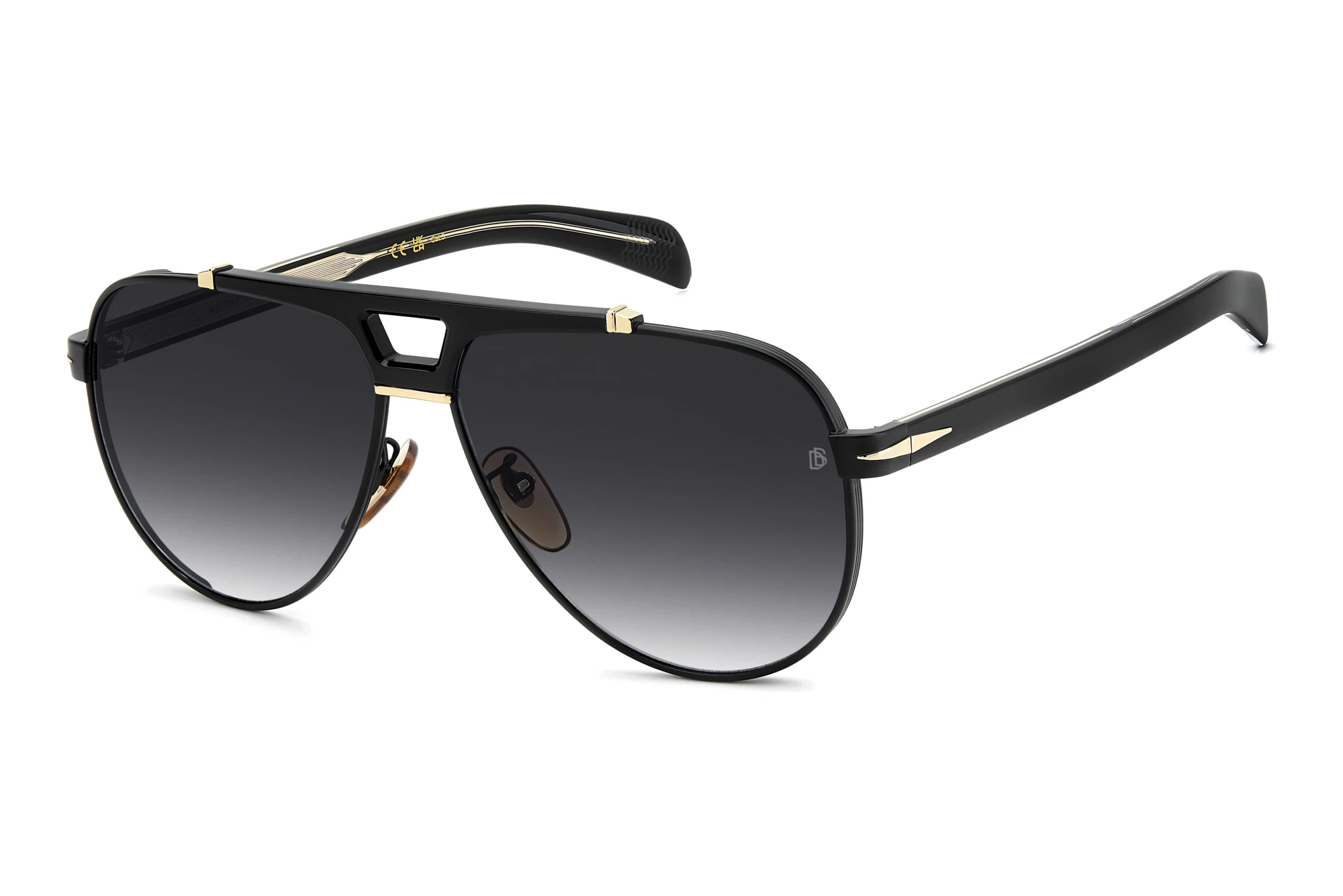 David Beckham   DB 7169/S 2M2/9O GREY SHADEDBLACK GOLD