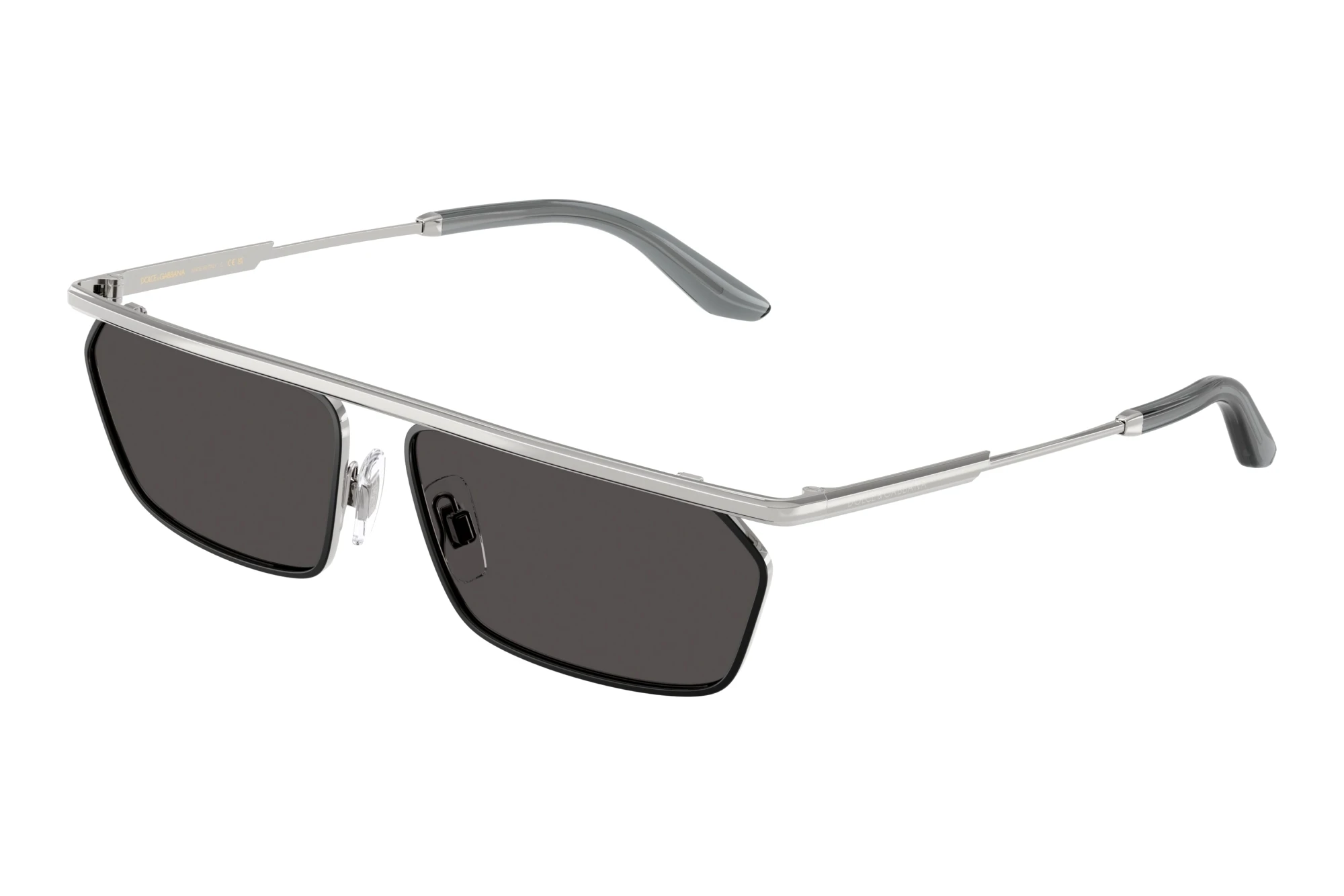 Dolce & Gabbana   DG2327 132487 Dark GreySilver/Matte Black