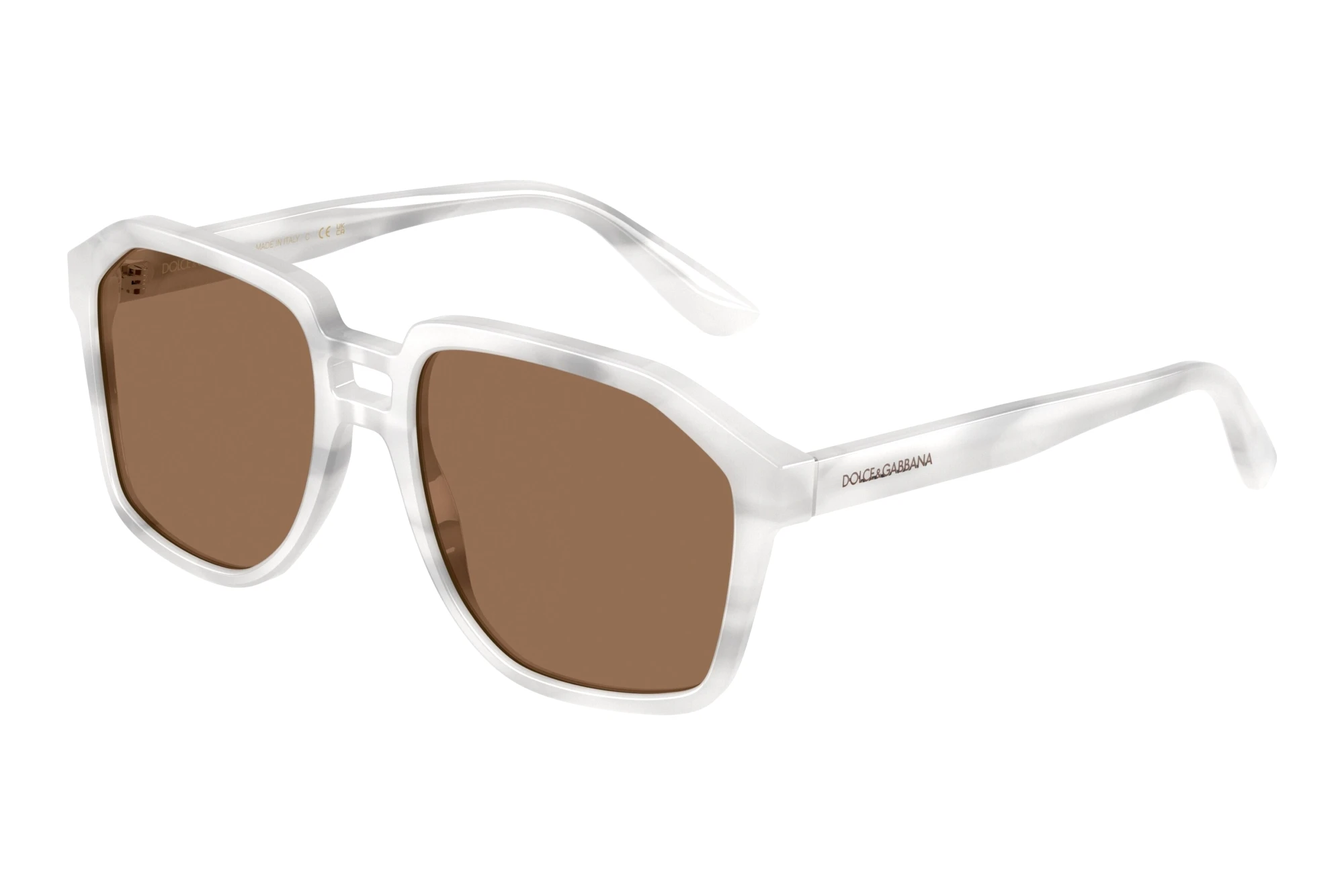 Dolce & Gabbana   DG4568 349573 TabaccoStriped White