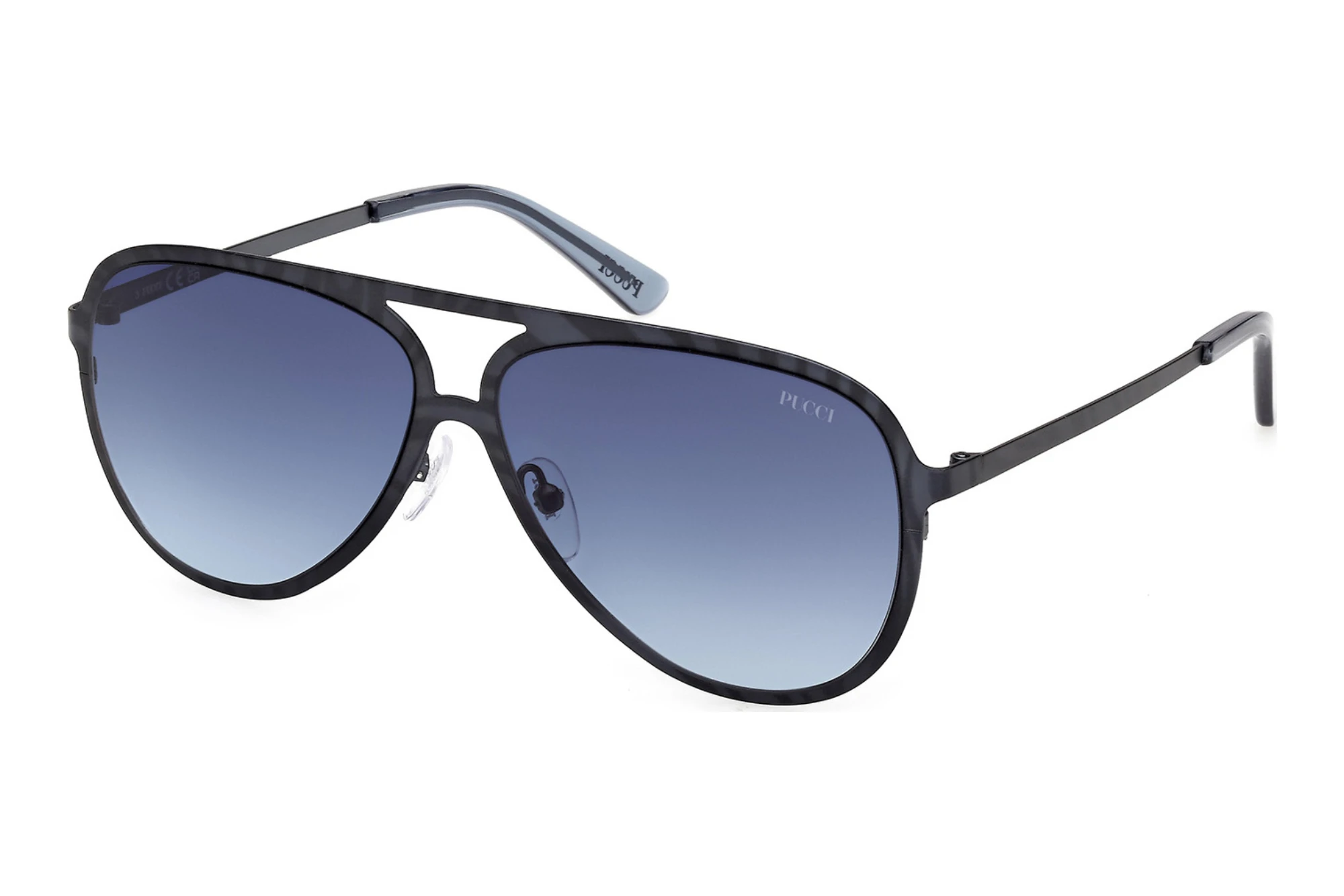 Emilio Pucci   EP0247 92W blau verlaufendHellblau /Muster