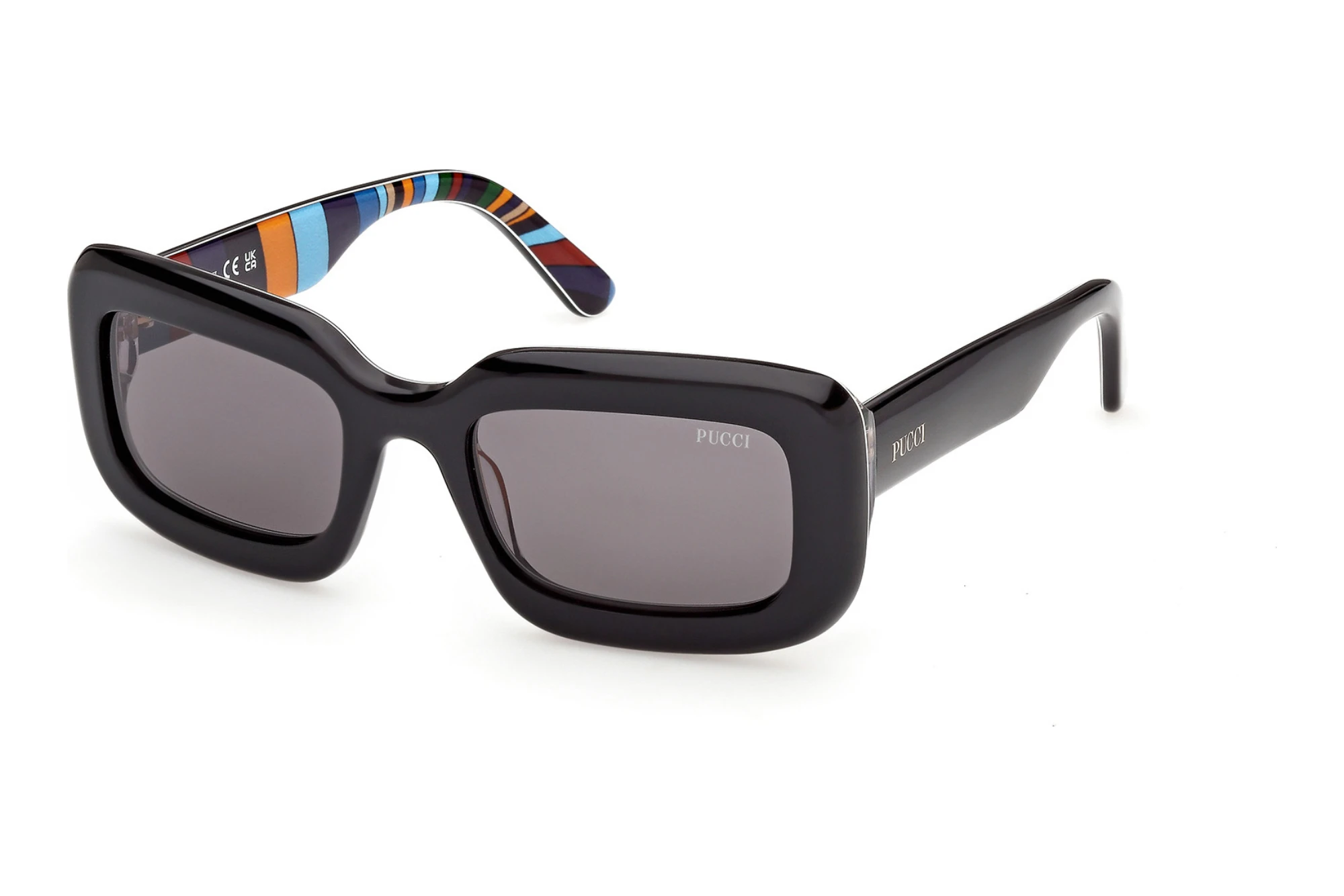 Emilio Pucci   EP0253 05A grauSchwarz/Muster