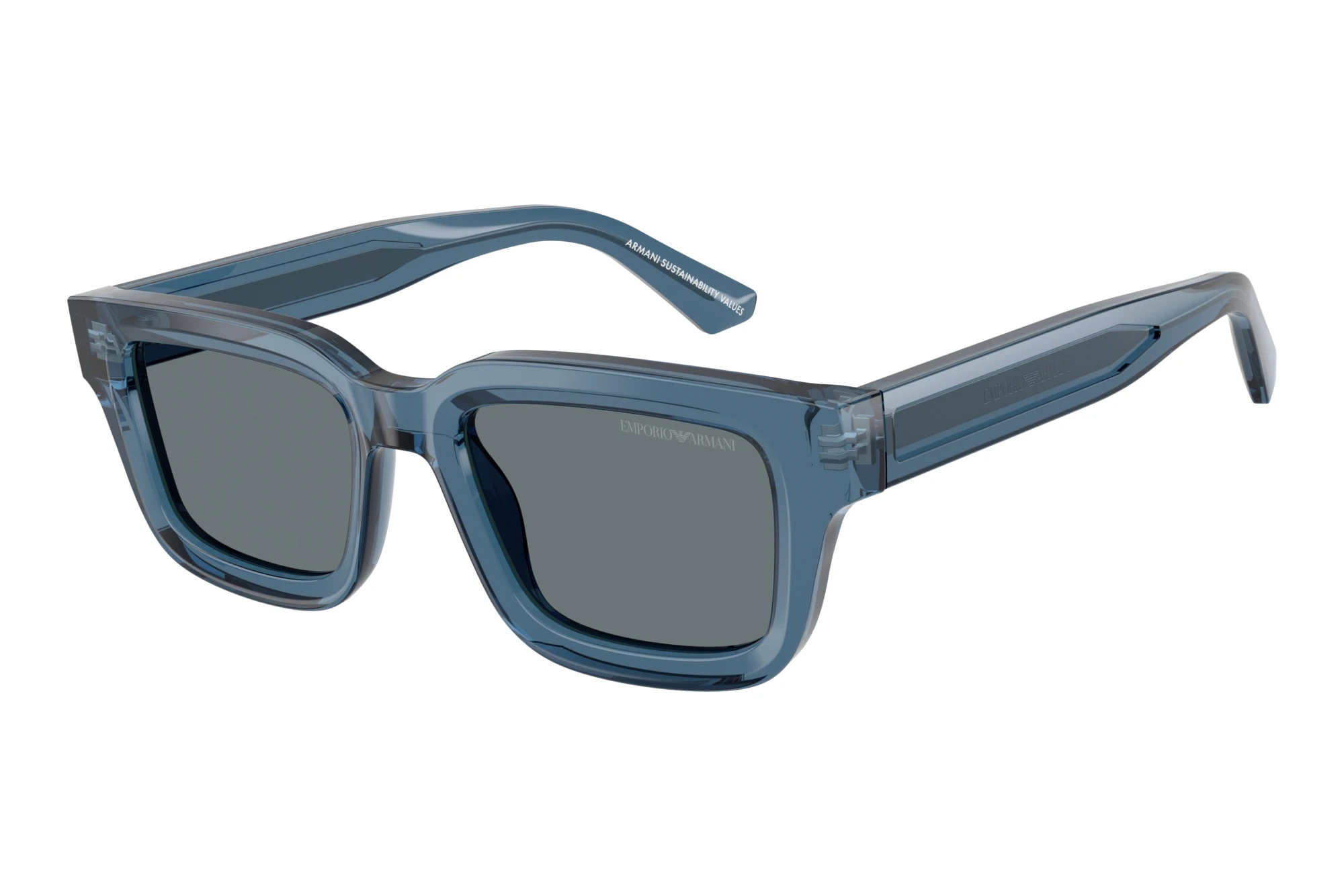 Emporio Armani   EA4270 636280 Dark BlueShiny Transparent Blue