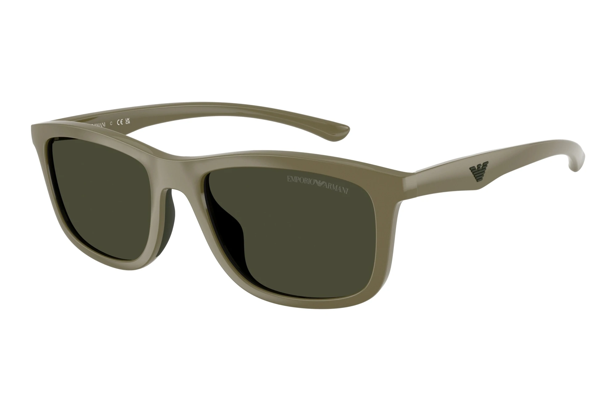 Emporio Armani   EA4277U 543782 Dark GreenShiny Light Brown/Brown Rubber