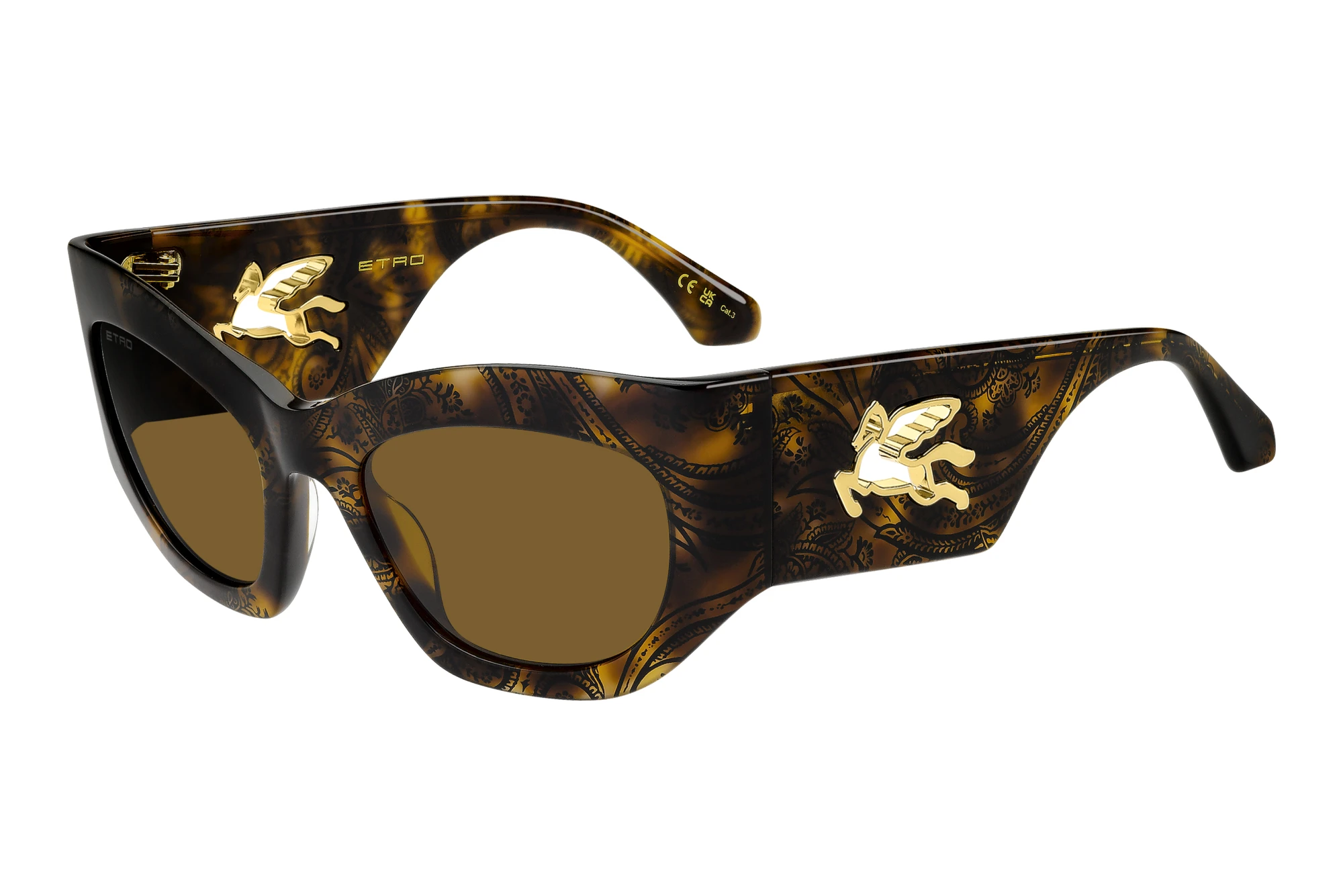 Etro   ETRO 0074/G/S H7P/70 BROWNPATTERN HAVANA